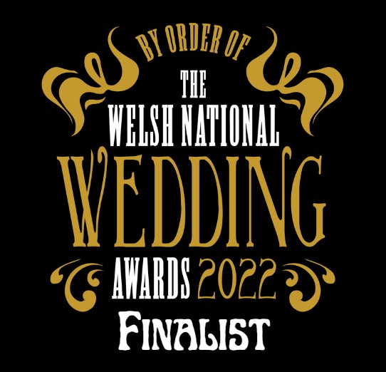 Finalist in Welsh National Wedding Awards 2022